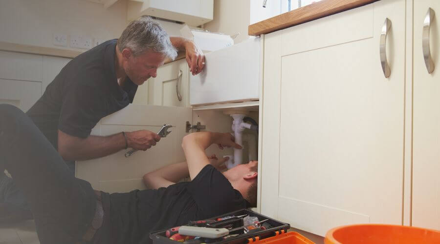 Professional burst pipe repair services in Guthrie, TX